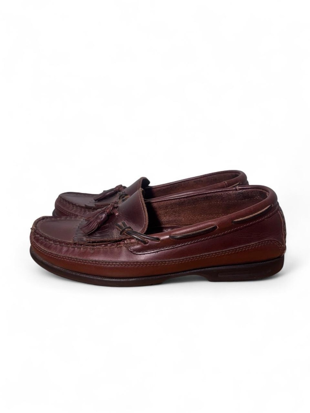 Sperry topsider Tremont kiltie leather tassel loafers brown 9 mens